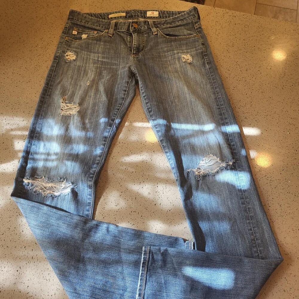 Ag tomboy relaxed straight distressed